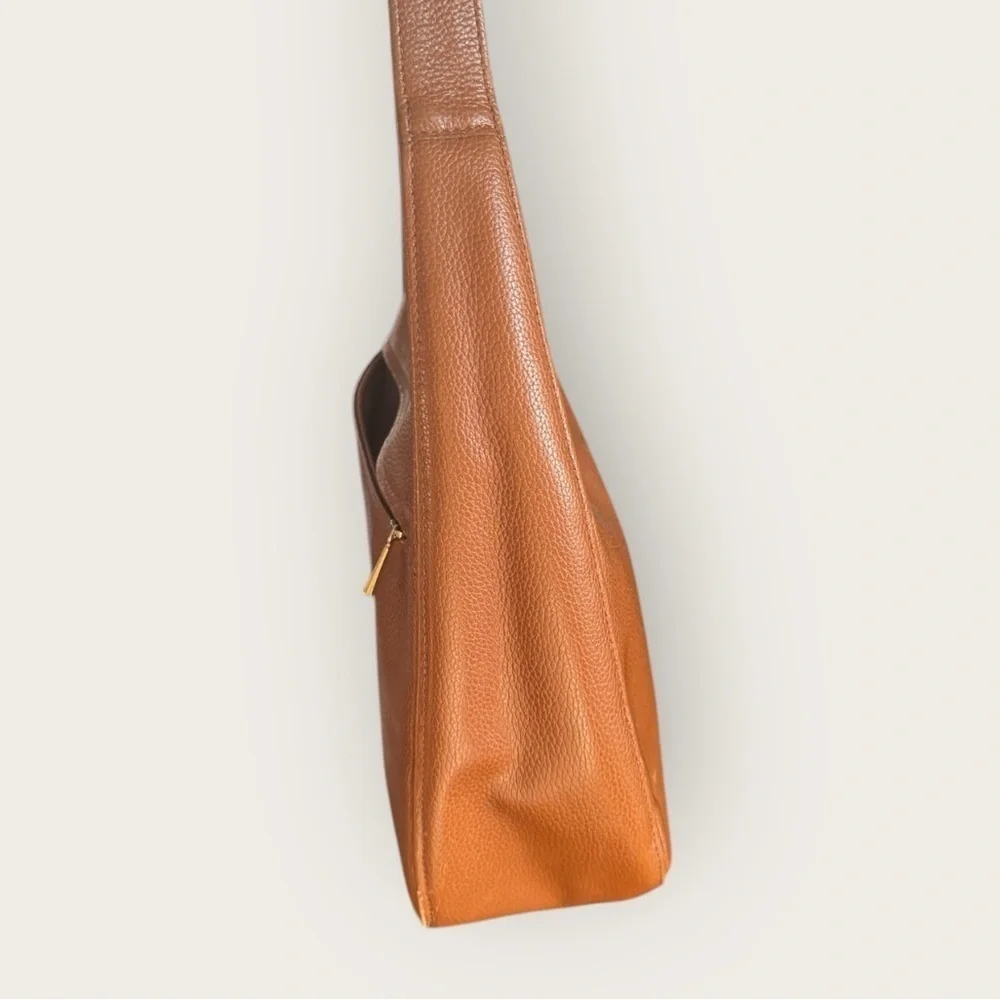 Longchamp leather shoulder bag